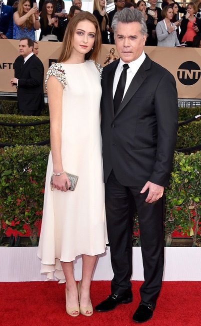 Karsen Liotta, Ray Liotta, SAG Awards 2016, Arrivals